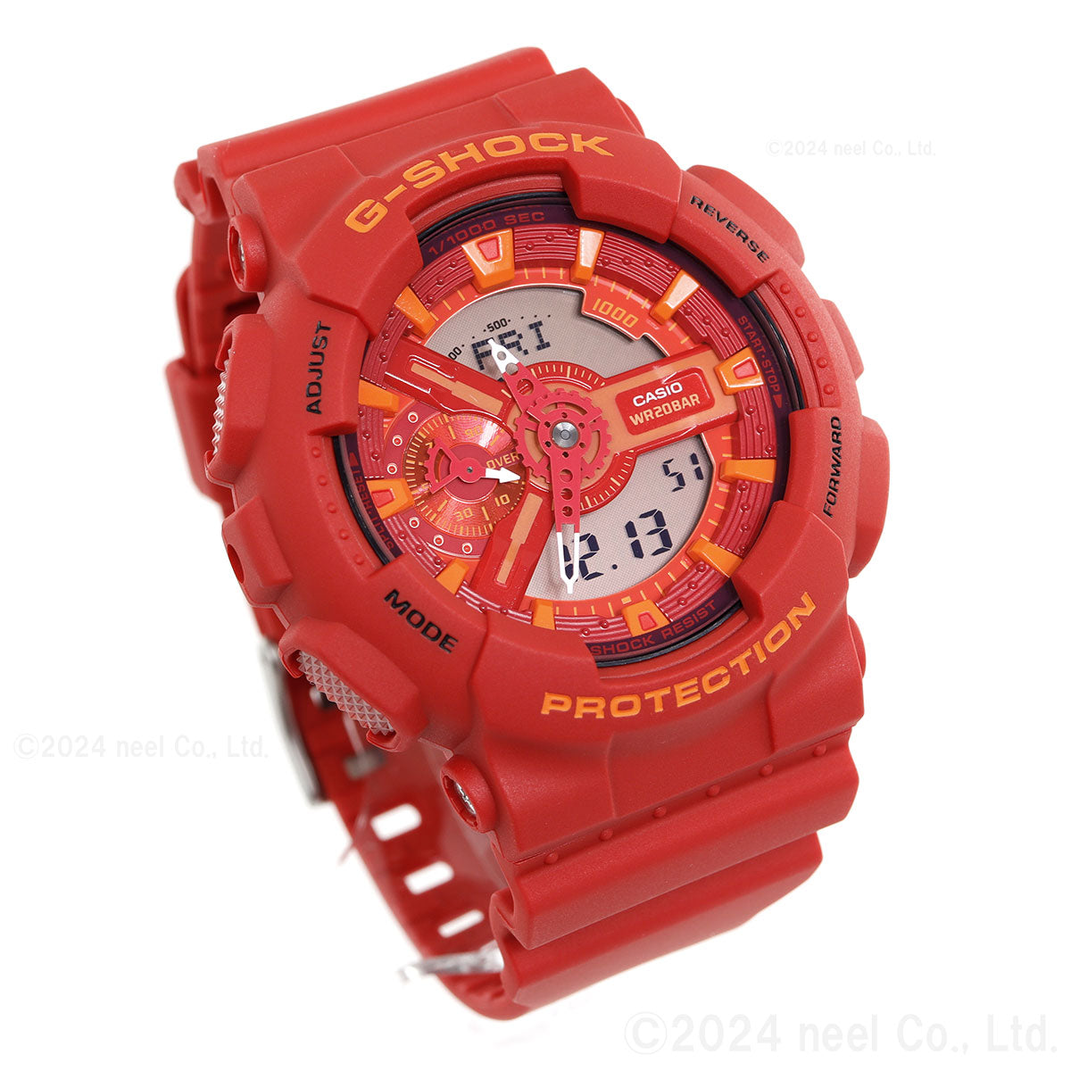 G-SHOCK 赤 ブルー＆レッドシリーズ アナデジ 腕時計 メンズ GA-110AC-4AJF