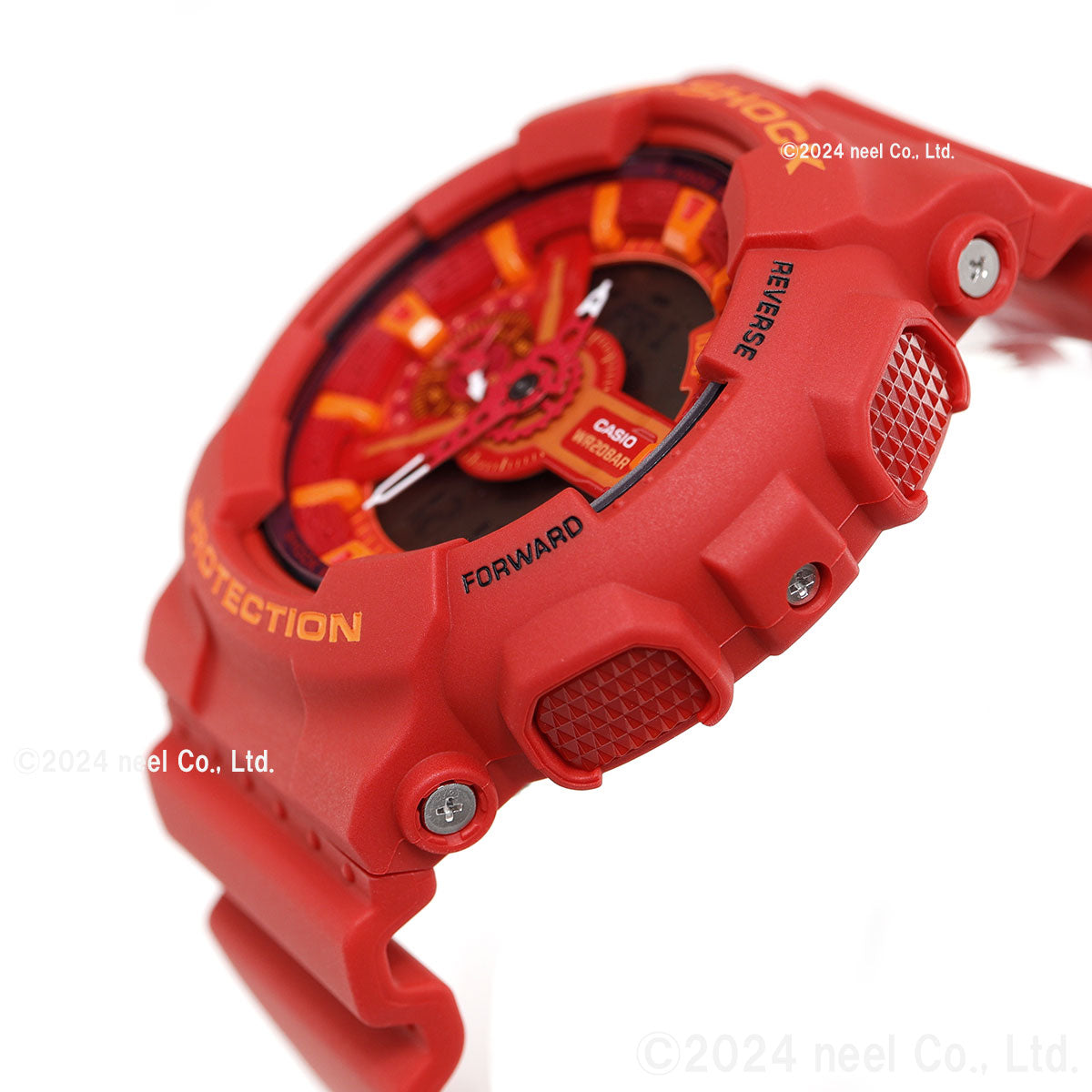 G-SHOCK 赤 ブルー＆レッドシリーズ アナデジ 腕時計 メンズ GA-110AC