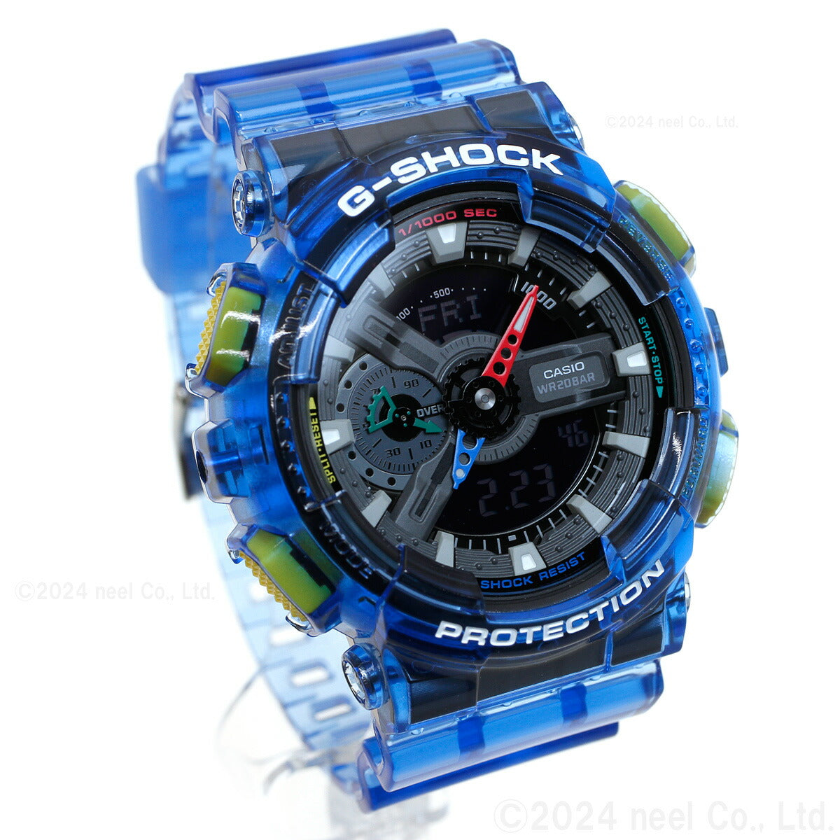 G-SHOCK カシオ Gショック CASIO アナデジ 腕時計 メンズ GA-110JT-2AJF JOYTOPIA シリーズ ブルー