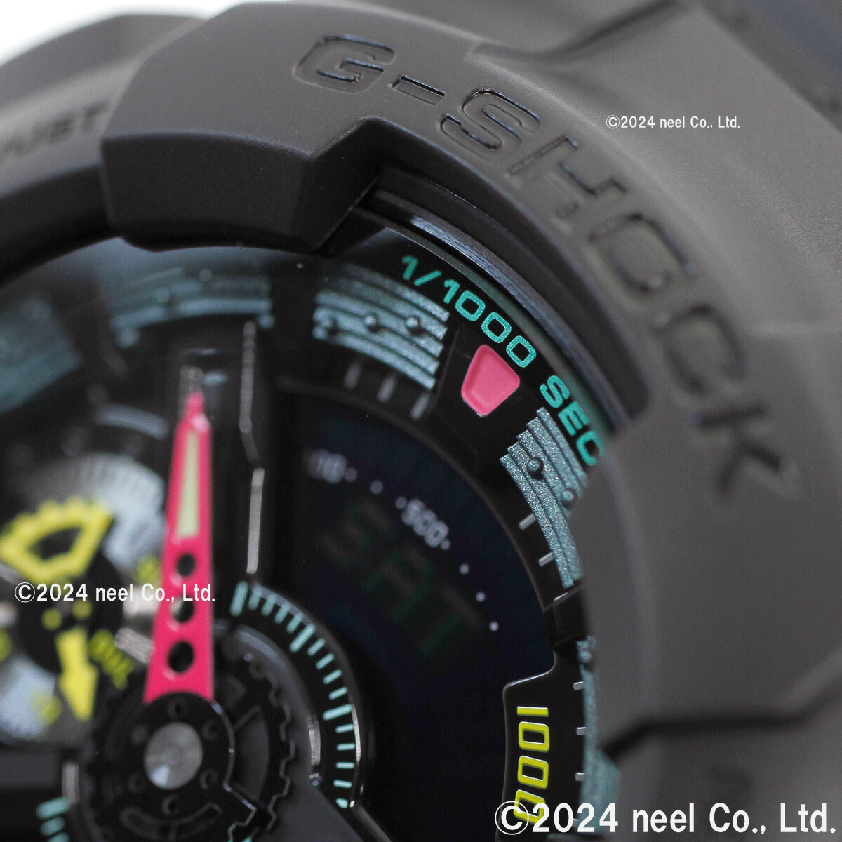 G-SHOCK カシオ Gショック CASIO アナデジ 限定モデル 腕時計 メンズ GA-110MF-1AJF Multi Fluorescent color シリーズ【2024 新作】