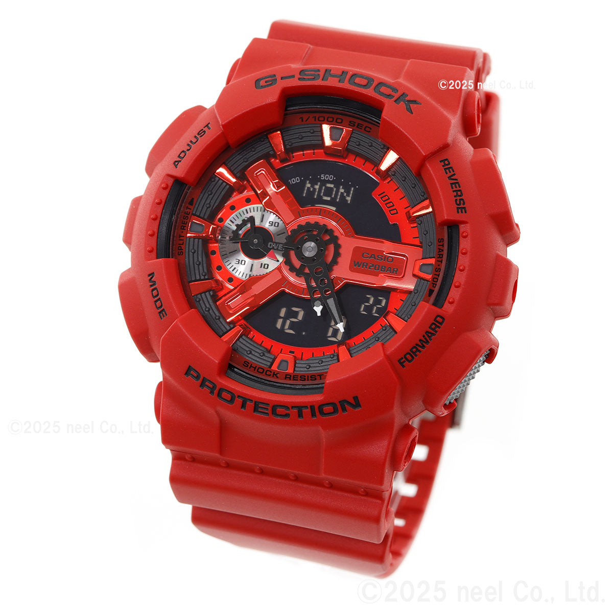 G-SHOCK カシオ Gショック CASIO アナデジ 腕時計 メンズ GA-110RRB-4AJF Iconic Styles レッド