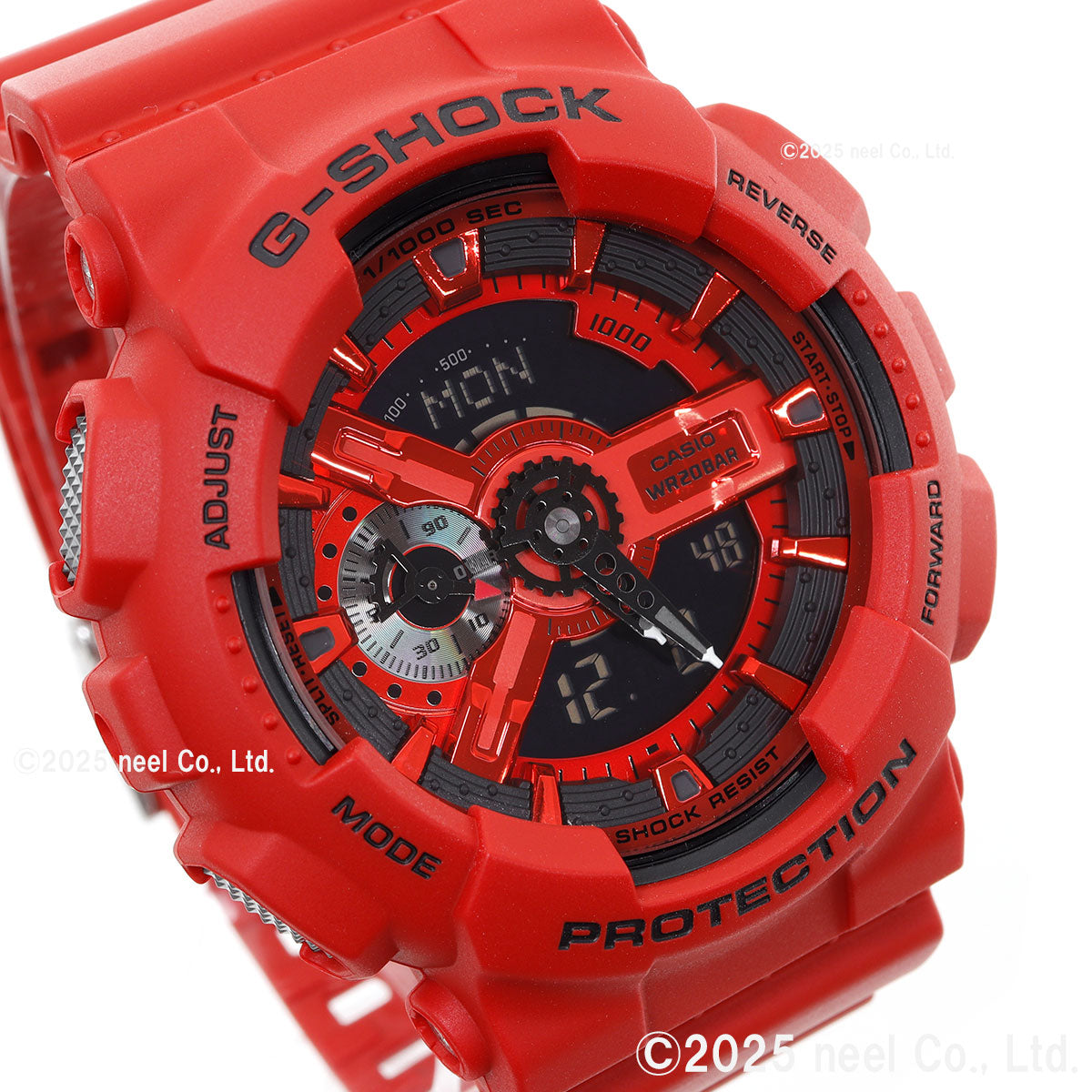 G-SHOCK カシオ Gショック CASIO アナデジ 腕時計 メンズ GA-110RRB-4AJF Iconic Styles レッド