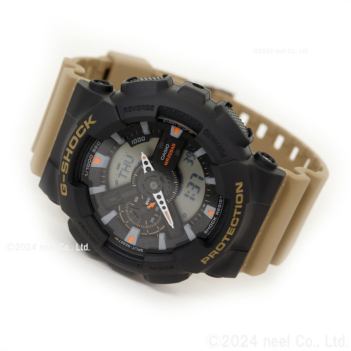 G-SHOCK カシオ Gショック CASIO アナデジ 腕時計 メンズ GA-110TU-1A5JF Two tone utility colors【2024 新作】