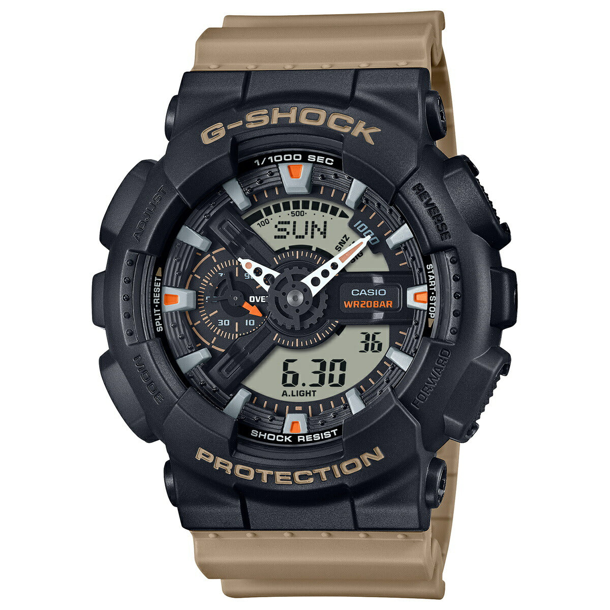 G-SHOCK カシオ Gショック CASIO アナデジ 腕時計 メンズ GA-110TU-1A5JF Two tone utility colors【2024 新作】