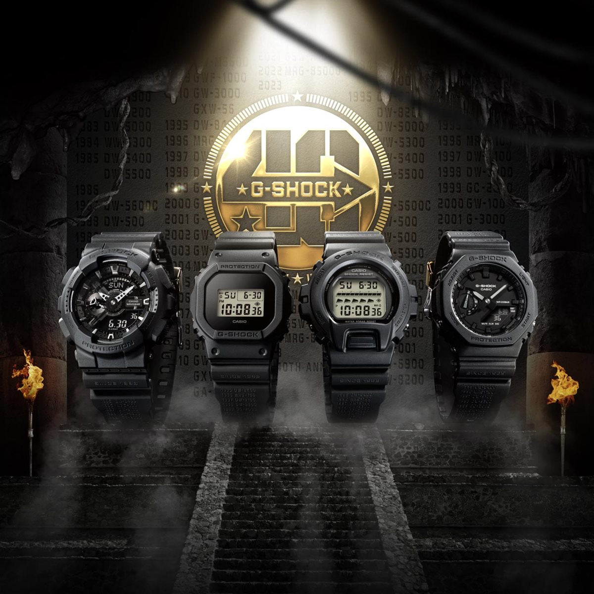 G-SHOCK カシオ Gショック CASIO 40th Anniversary REMASTER BLACK GA-114RE-1AJR アナデジ 腕時計 メンズ リマスター ブラック