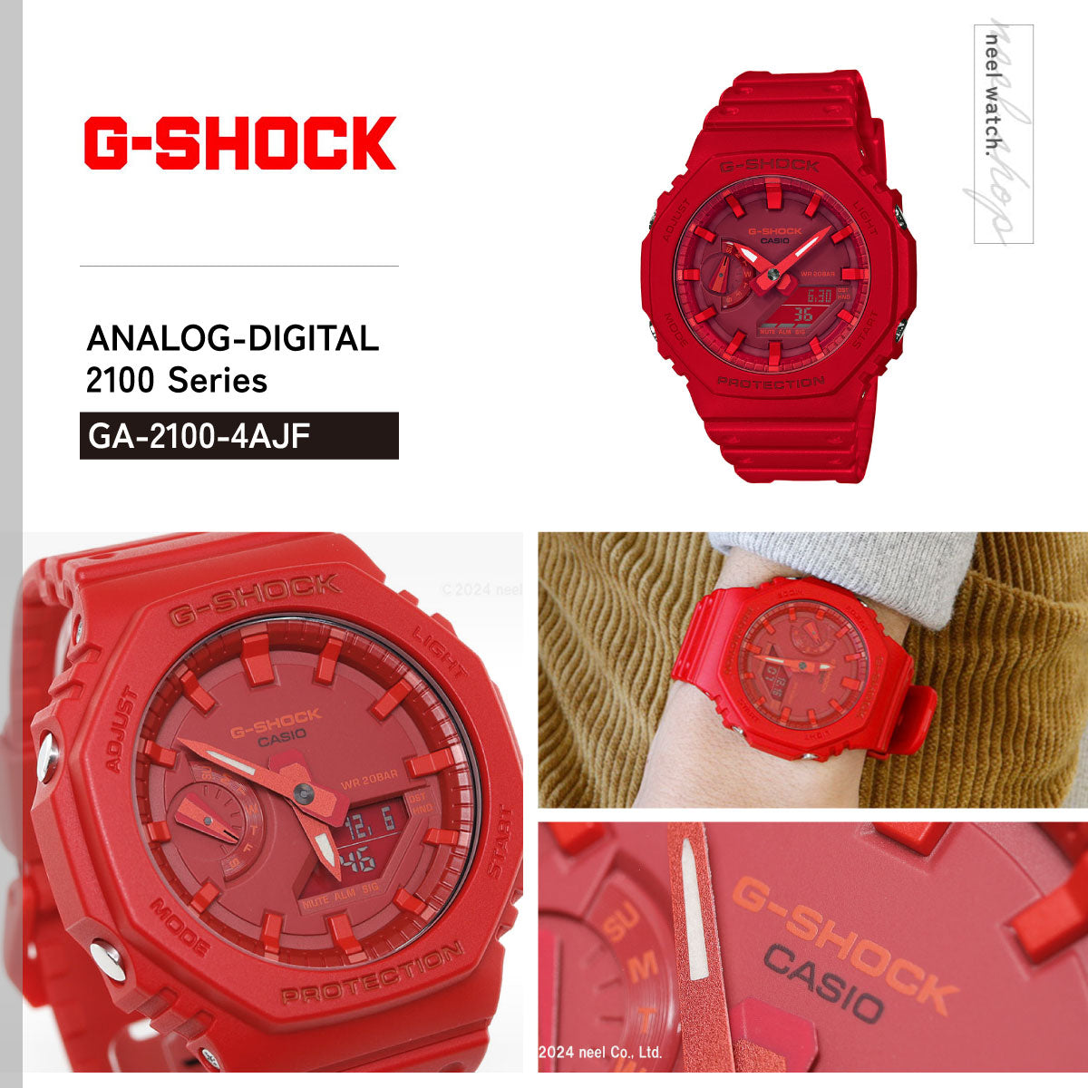 G-SHOCK カシオ Gショック 腕時計 メンズ GA-2100-4AJF