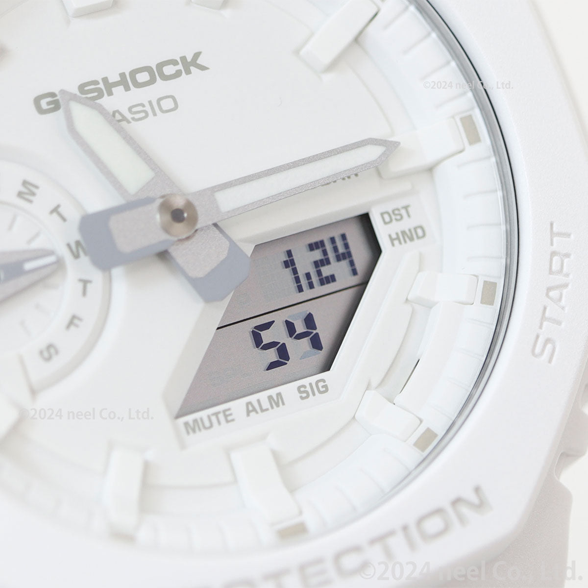 G-SHOCK カシオ Gショック CASIO アナデジ 腕時計 メンズ GA-2100-7A7JF TONE-ON-TONE Series ホワイト【2024 新作】