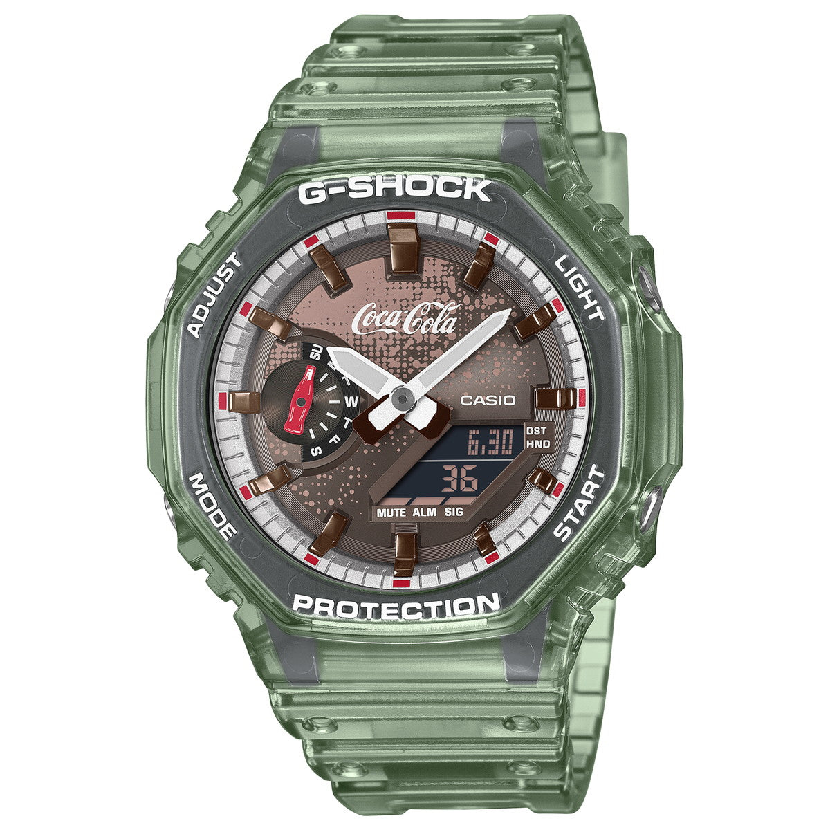 G-SHOCK カシオ Gショック CASIO アナデジ Coca-Cola コラボ 限定モデル 腕時計 メンズ GA-2100CC-3AJR【2026 新作】