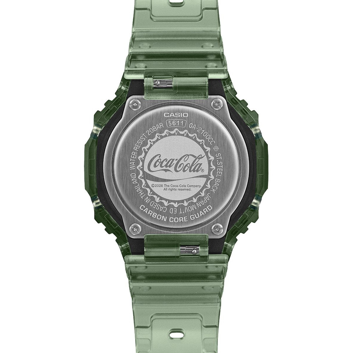 G-SHOCK カシオ Gショック CASIO アナデジ Coca-Cola コラボ 限定モデル 腕時計 メンズ GA-2100CC-3AJR【2026 新作】