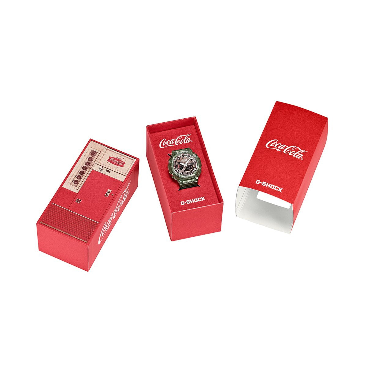 G-SHOCK カシオ Gショック CASIO アナデジ Coca-Cola コラボ 限定モデル 腕時計 メンズ GA-2100CC-3AJR【2026 新作】