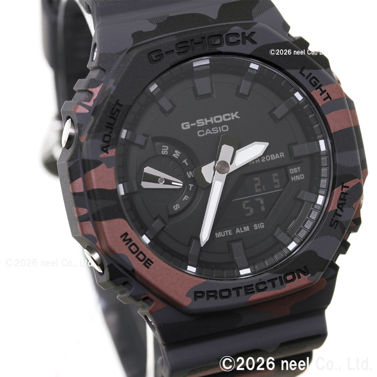 G-SHOCK アナデジ カシオ Gショック CASIO 腕時計 メンズ GA-2100CM-8AJF カモフラージュ柄【2026 新作】