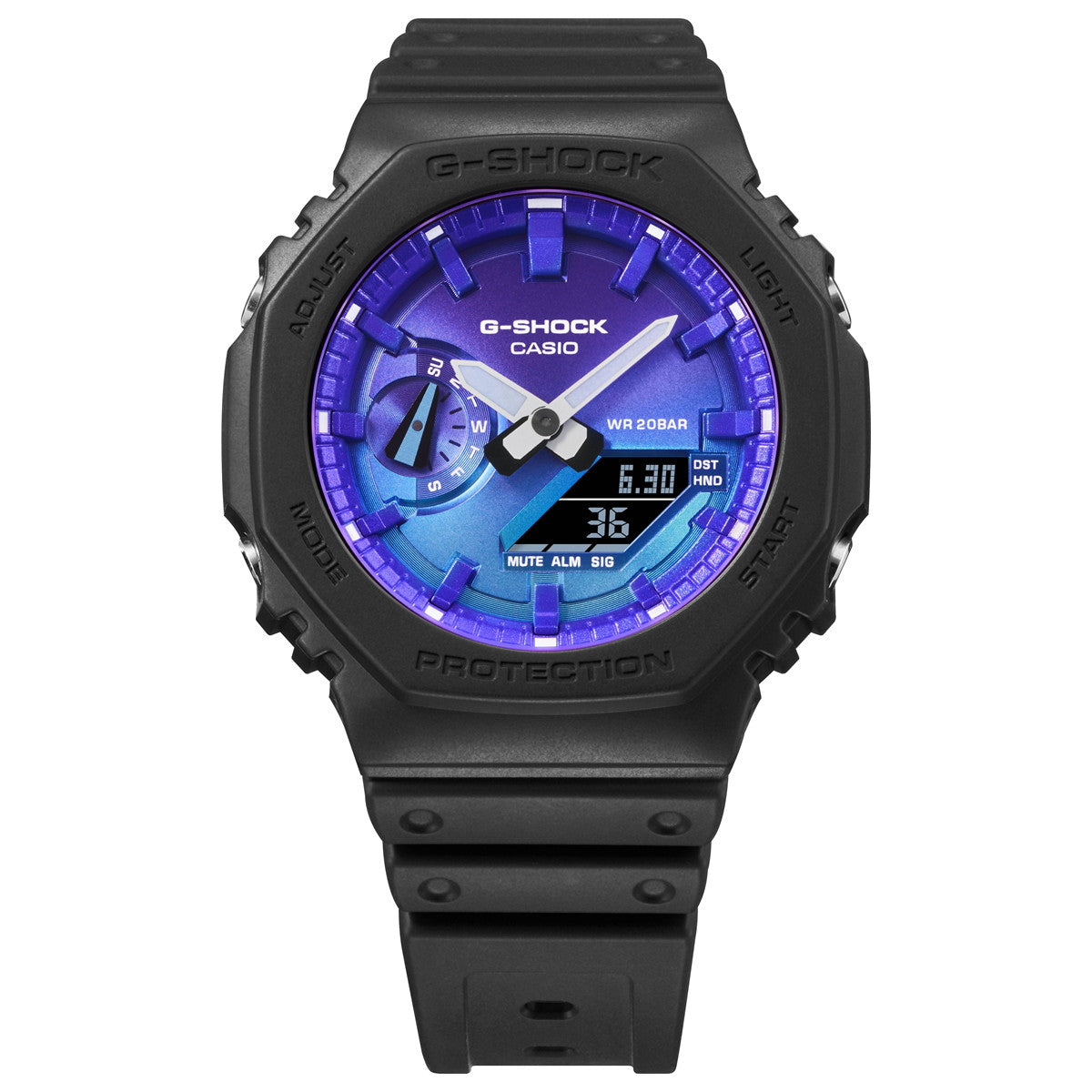 G-SHOCK カシオ Gショック CASIO アナデジ 腕時計 メンズ GA-2100FL-1AJF Flame inside フレイムブルー【2024 新作】