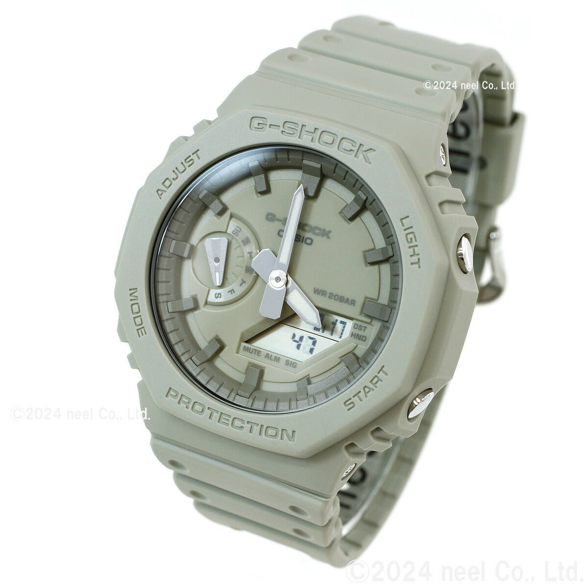 G-SHOCK アナデジ カシオ Gショック CASIO 腕時計 メンズ GA-2100NC-3AJF Natural color シリーズ 草原