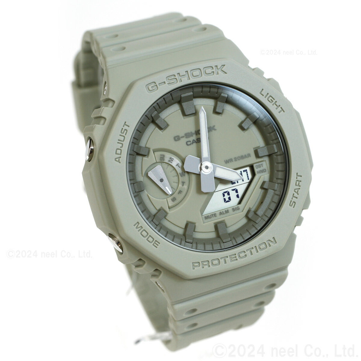 G-SHOCK アナデジ カシオ Gショック CASIO 腕時計 メンズ GA-2100NC-3AJF Natural color シリーズ 草原