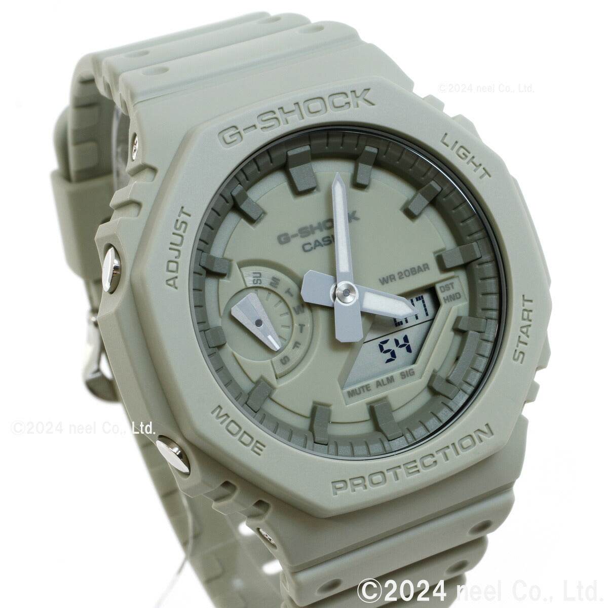 G-SHOCK アナデジ カシオ Gショック CASIO 腕時計 メンズ GA-2100NC-3AJF Natural color シリーズ 草原