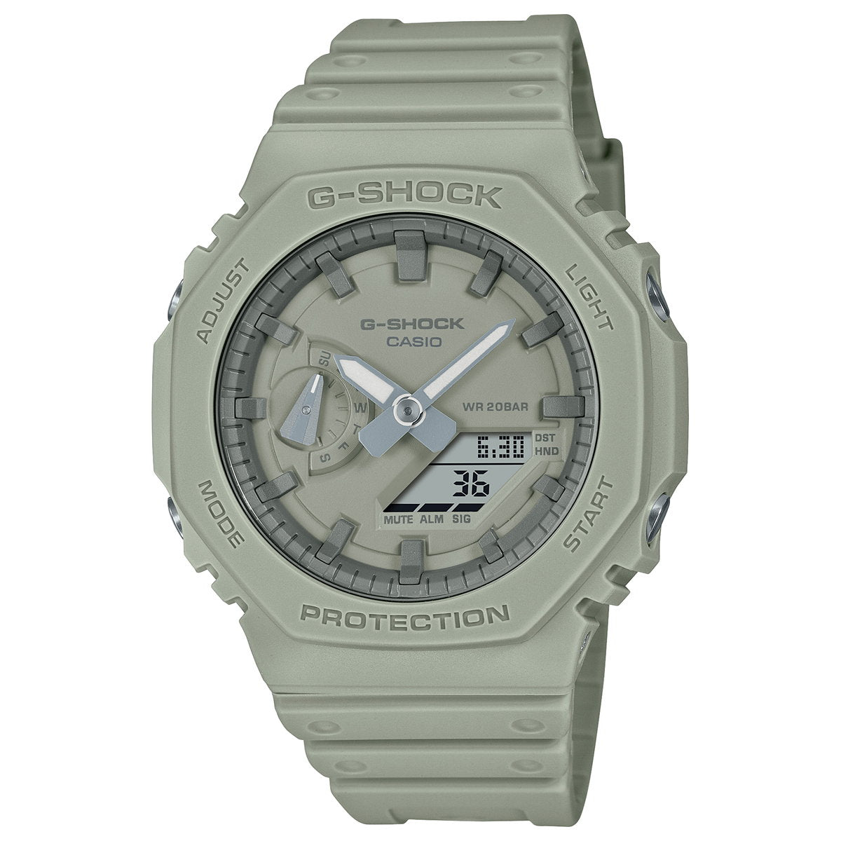 G-SHOCK アナデジ カシオ Gショック CASIO 腕時計 メンズ GA-2100NC-3AJF Natural color シリーズ 草原