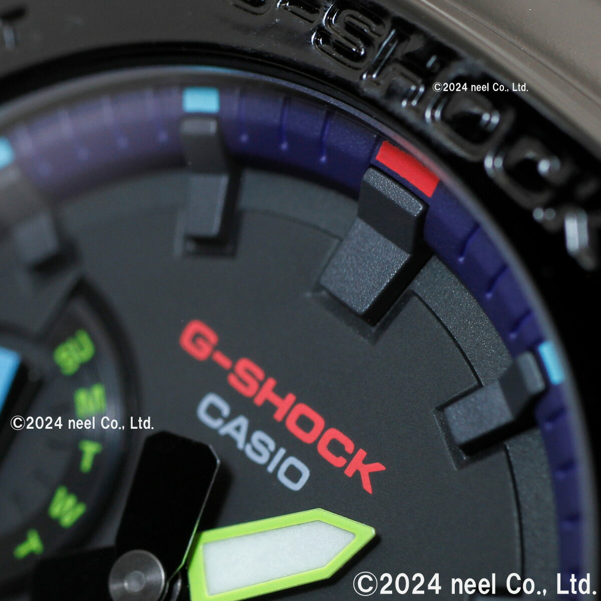 G-SHOCK アナデジ メンズ 限定モデル 腕時計 カシオ CASIO Gショック GA-2100RGB-1AJF Virtual Rainbow:Gamer’s RGB