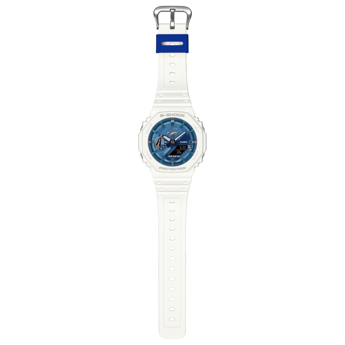 G-SHOCK アナデジ カシオ Gショック CASIO RYO ISHIKAWA 石川遼選手 シグネチャーモデル 限定 腕時計 メンズ GA-2100RI25-7AJR ブルー