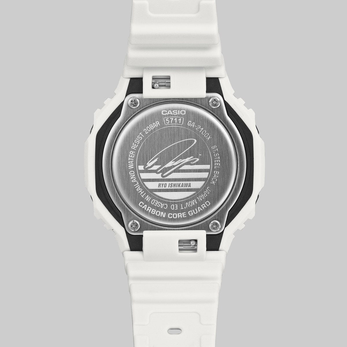G-SHOCK アナデジ カシオ Gショック CASIO RYO ISHIKAWA 石川遼選手 シグネチャーモデル 限定 腕時計 メンズ GA-2100RI25-7AJR ブルー【2025 新作】