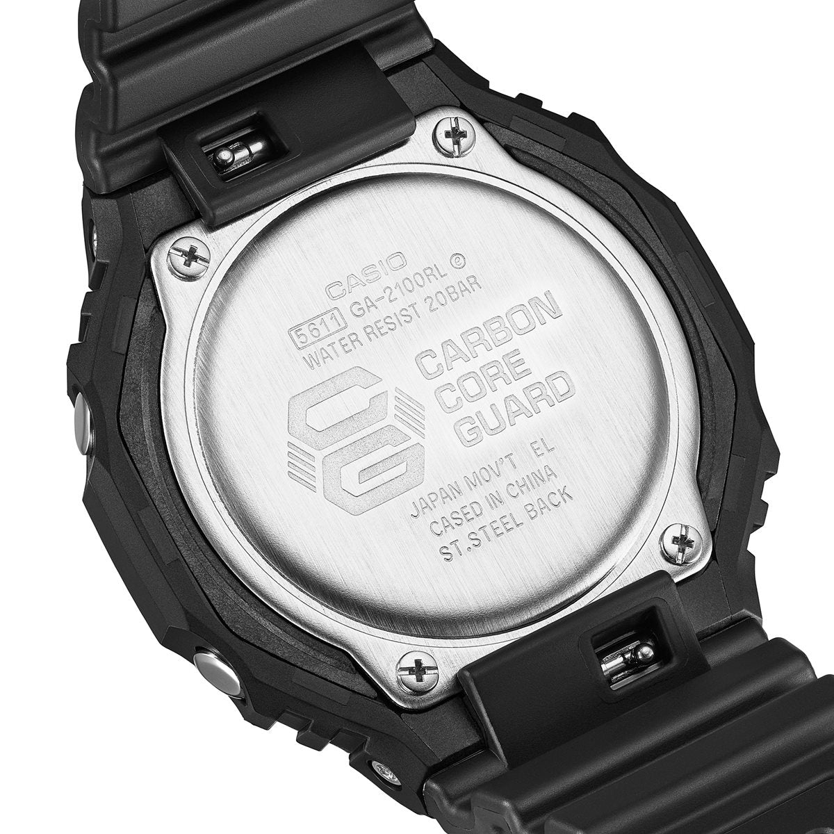 G-SHOCK カシオ Gショック CASIO アナデジ 腕時計 メンズ GA-2100RL-1AJF 初代G-SHOCK ブランドカラーモデル オールブラック【2024 新作】