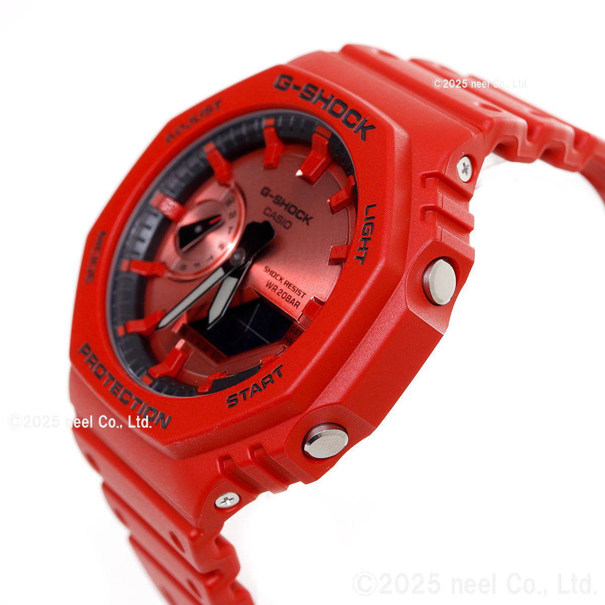 G-SHOCK カシオ Gショック CASIO アナデジ 腕時計 メンズ GA-2100RRB-4AJF Iconic Styles レッド