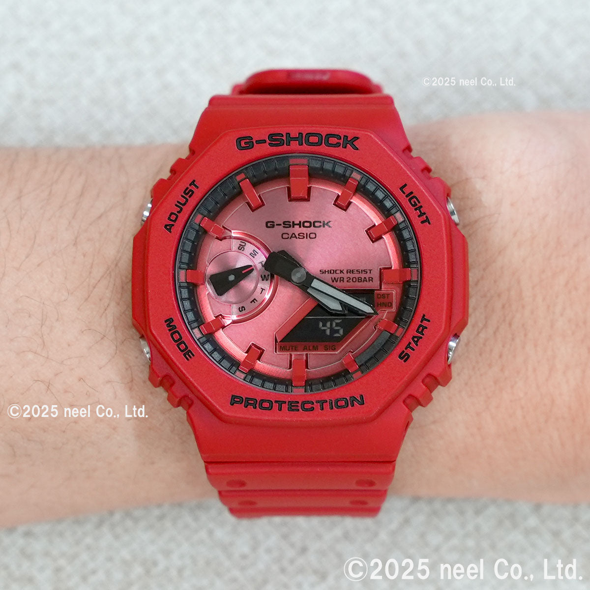 G-SHOCK カシオ Gショック CASIO アナデジ 腕時計 メンズ GA-2100RRB-4AJF Iconic Styles レッド