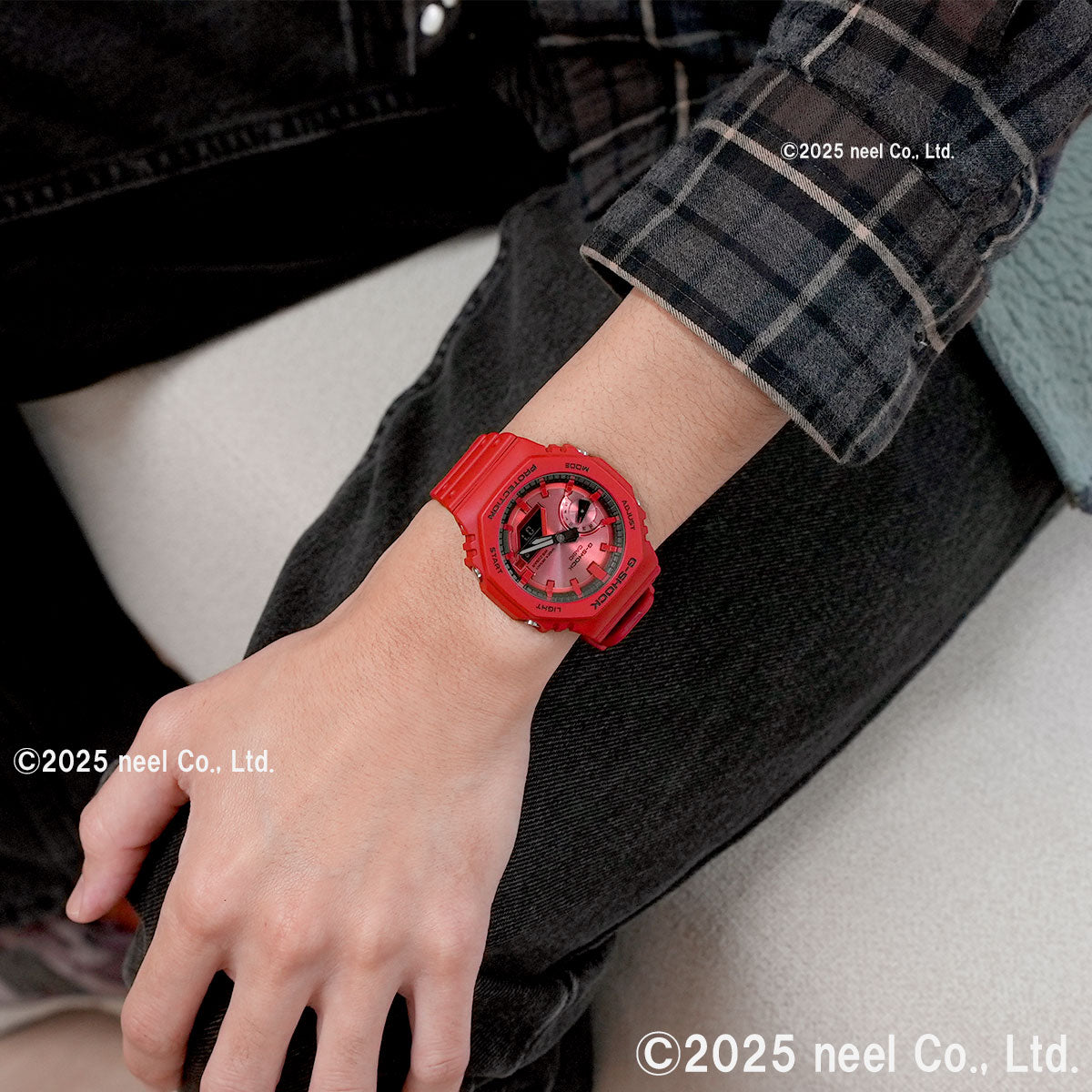 G-SHOCK カシオ Gショック CASIO アナデジ 腕時計 メンズ GA-2100RRB-4AJF Iconic Styles レッド