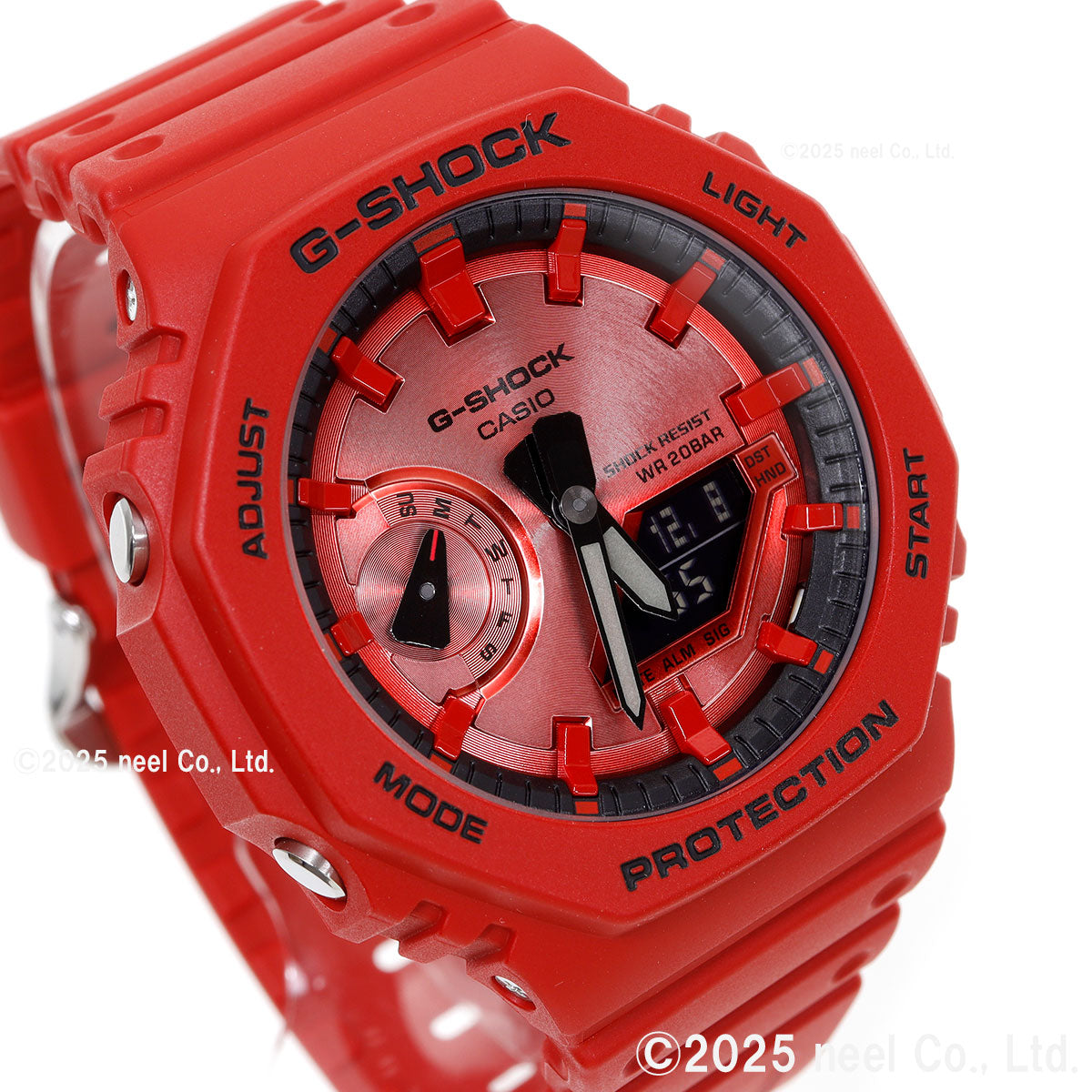 G-SHOCK カシオ Gショック CASIO アナデジ 腕時計 メンズ GA-2100RRB-4AJF Iconic Styles レッド