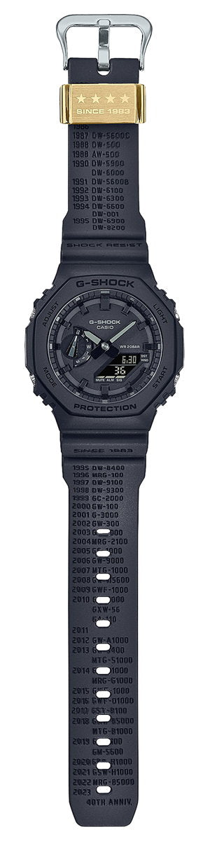 G-SHOCK カシオ Gショック CASIO 40th Anniversary REMASTER BLACK GA-2140RE-1AJR アナデジ 腕時計 メンズ リマスター ブラック