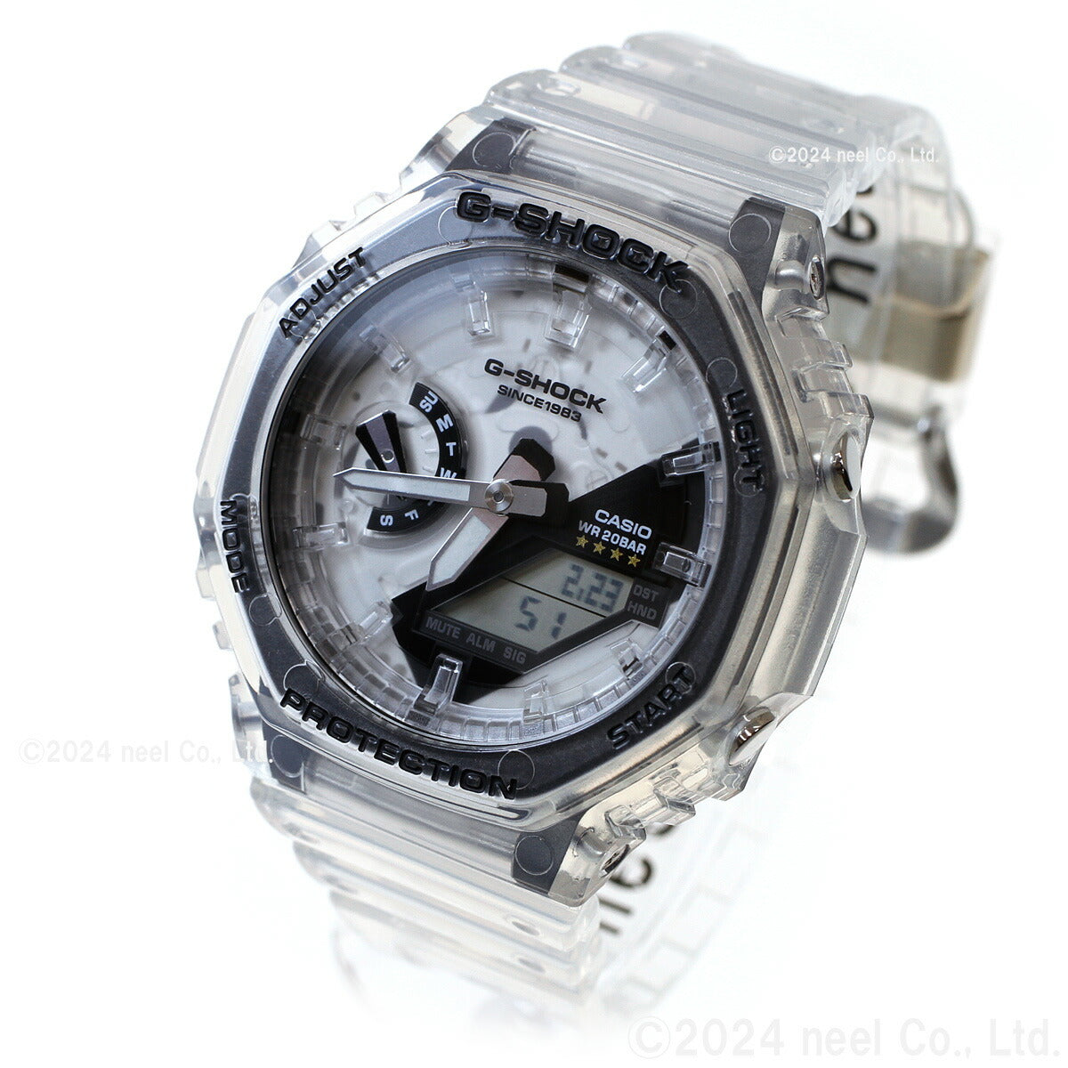 G-SHOCK カシオ Gショック CASIO 40th Anniversary Clear Remix GA-2140RX-7AJR アナデジ 腕時計 メンズ クリアリミックス