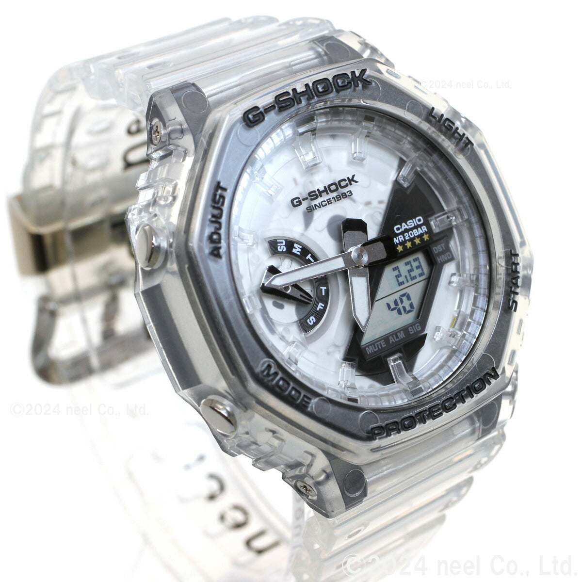 G-SHOCK カシオ Gショック CASIO 40th Anniversary Clear Remix GA-2140RX-7AJR アナデジ 腕時計 メンズ クリアリミックス