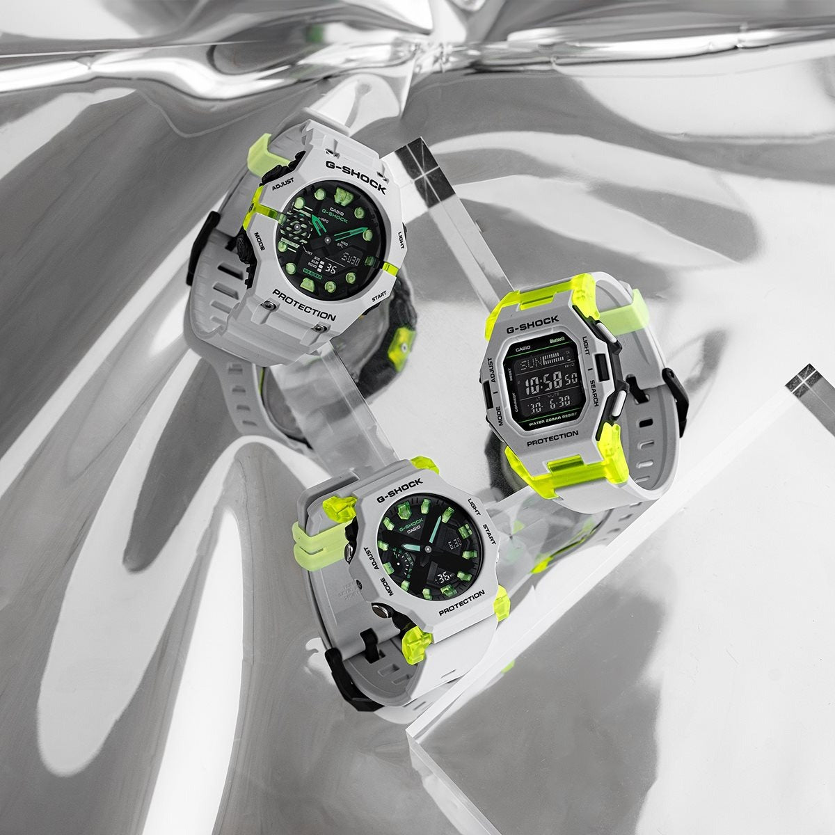 G-SHOCK カシオ Gショック CASIO GA-2300MW-8AJF オンライン限定モデル アナデジ 腕時計 メンズ Virtual mix シリーズ