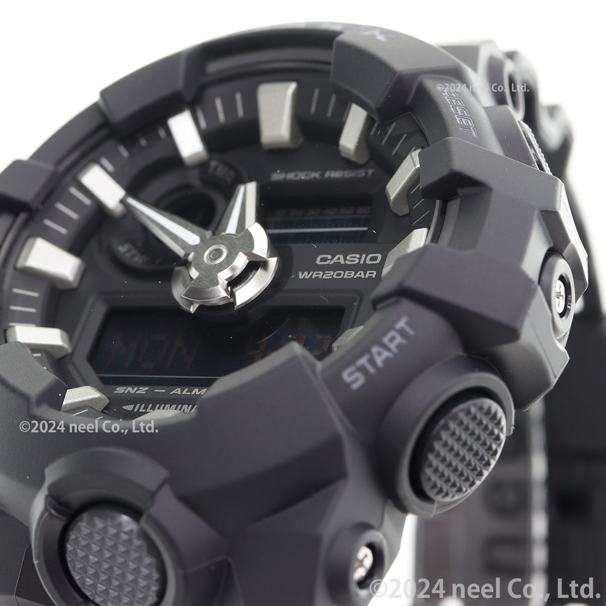 G-SHOCK ブラック 腕時計 メンズ アナデジ GA-700-1BJF【正規品】