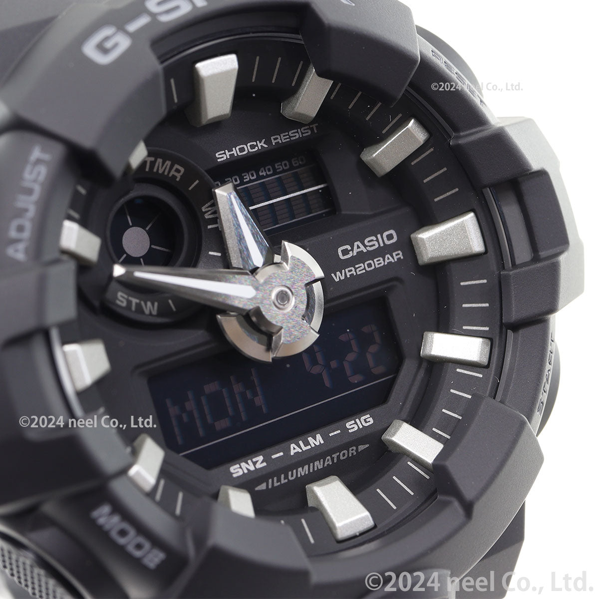 G-SHOCK ブラック 腕時計 メンズ アナデジ GA-700-1BJF【正規品】