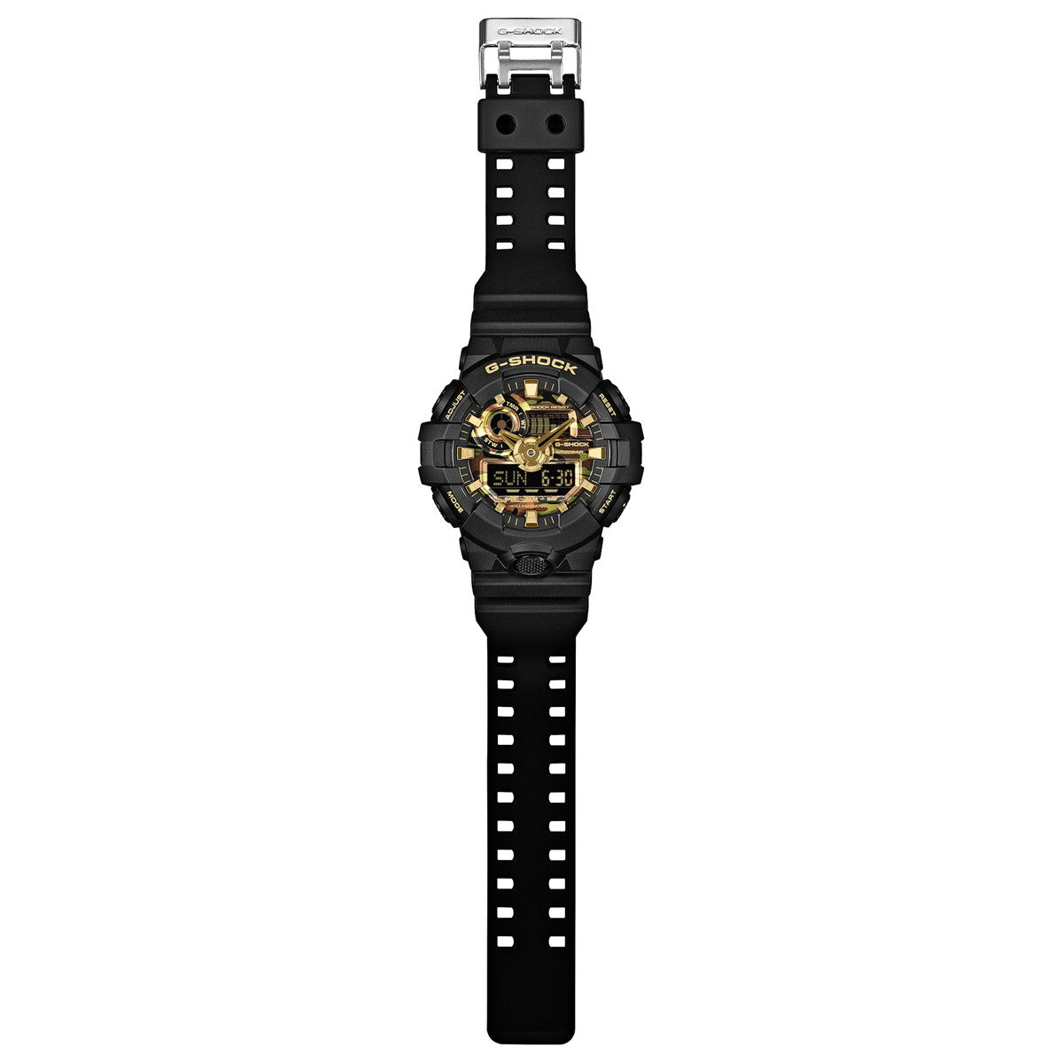 G-SHOCK カシオ Gショック CASIO アナデジ 腕時計 メンズ GA-700CF-1AJF BOLD CAMO Series CAMO AND GOLD【2026 新作】