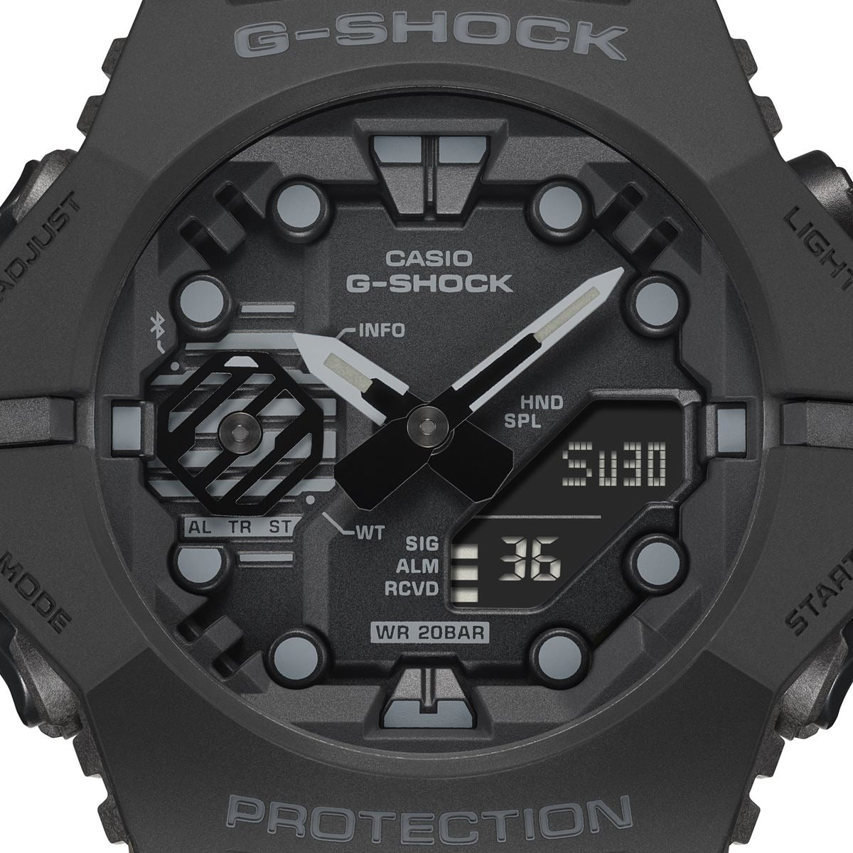 G-SHOCK Gショック GA-B001-1AJF メンズ アナデジ 腕時計 オールブラック Bluetooth搭載 スマートフォンリンク CASIO カシオ