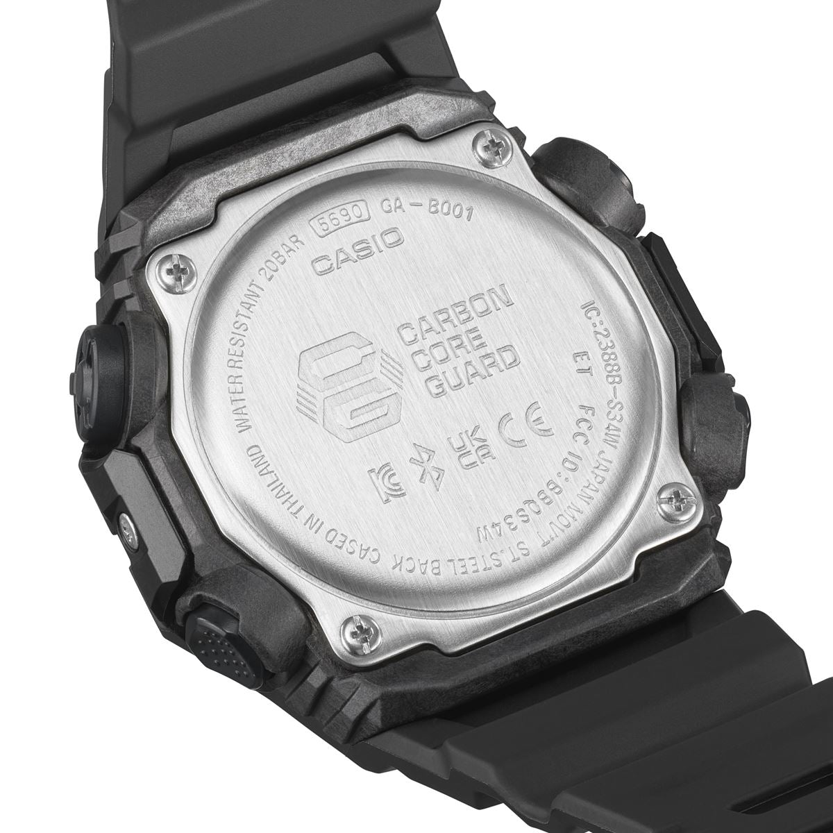 G-SHOCK Gショック GA-B001-1AJF メンズ アナデジ 腕時計 オールブラック Bluetooth搭載 スマートフォンリンク CASIO カシオ