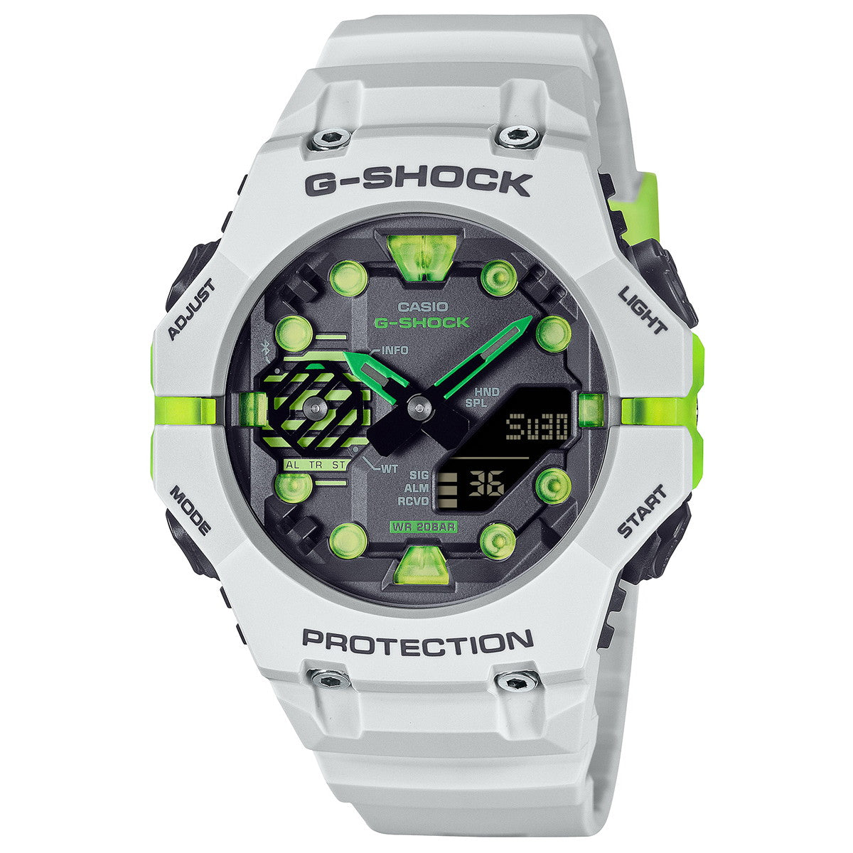 G-SHOCK カシオ Gショック CASIO GA-B001MW-8AJF オンライン限定モデル アナデジ 腕時計 メンズ Virtual mix シリーズ スマートフォンリンク【2024 新作】