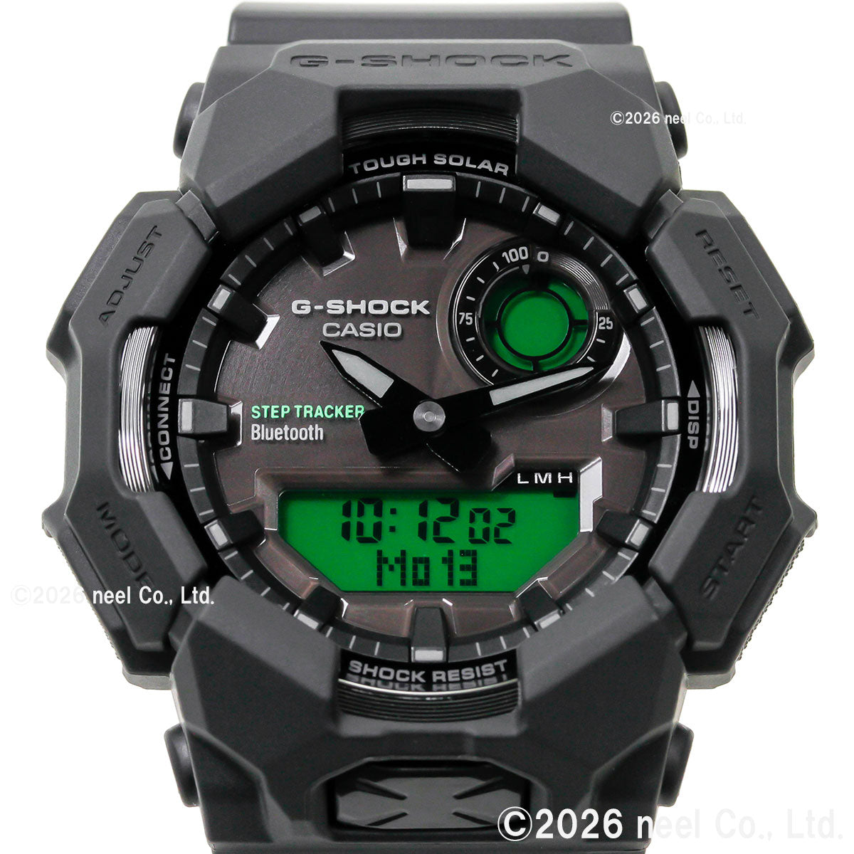 G-SHOCK カシオ Gショック CASIO ソーラー アナデジ 腕時計 メンズ GA-B010BEG-1AJF BLACK AND ELECTRO GREEN エレクトログリーン【2026 新作】