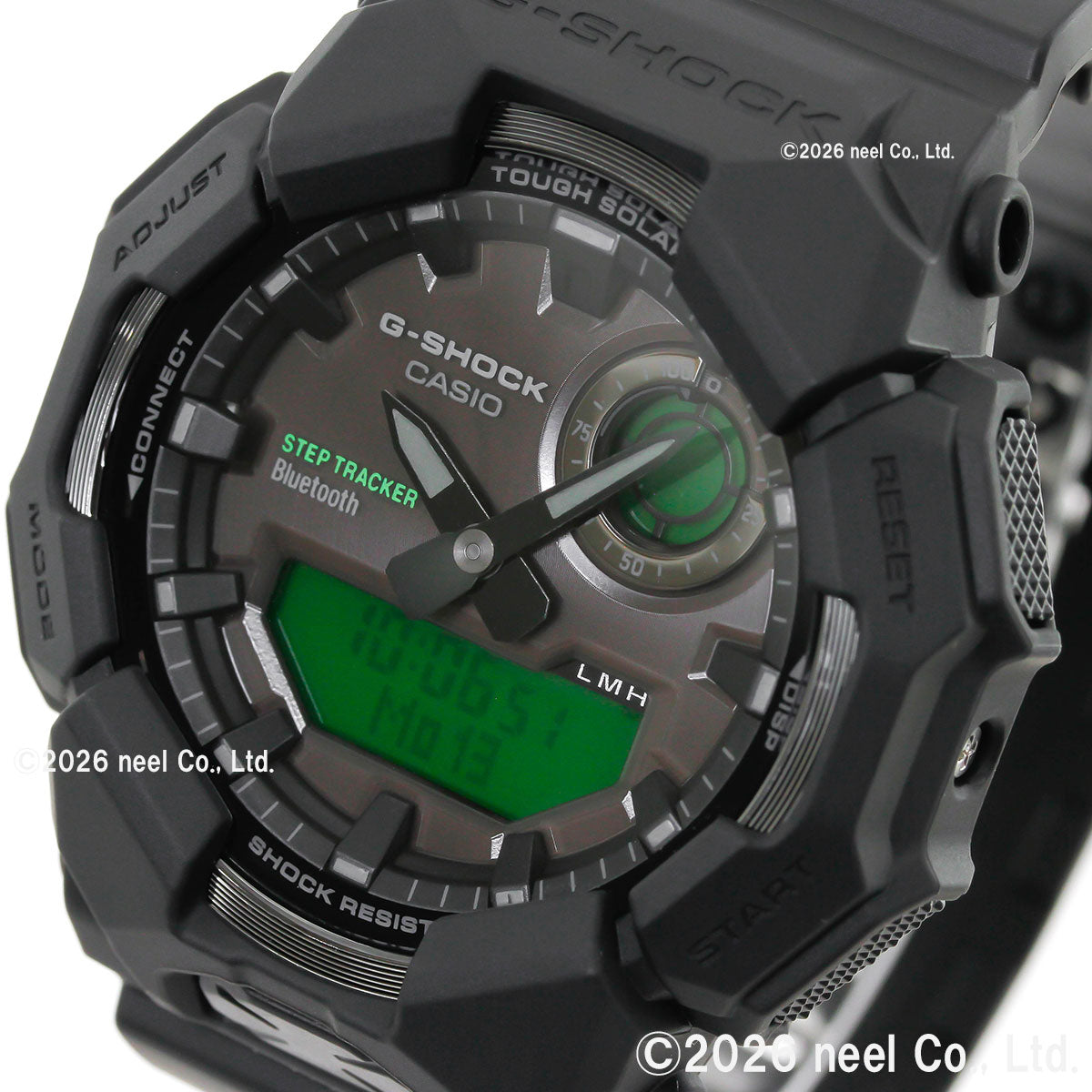 G-SHOCK カシオ Gショック CASIO ソーラー アナデジ 腕時計 メンズ GA-B010BEG-1AJF BLACK AND ELECTRO GREEN エレクトログリーン【2026 新作】