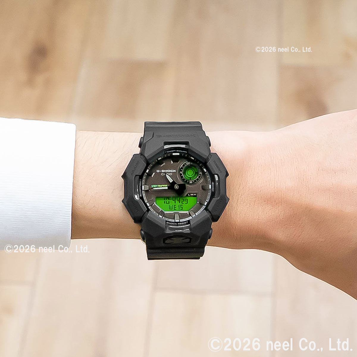 G-SHOCK カシオ Gショック CASIO ソーラー アナデジ 腕時計 メンズ GA-B010BEG-1AJF BLACK AND ELECTRO GREEN エレクトログリーン【2026 新作】