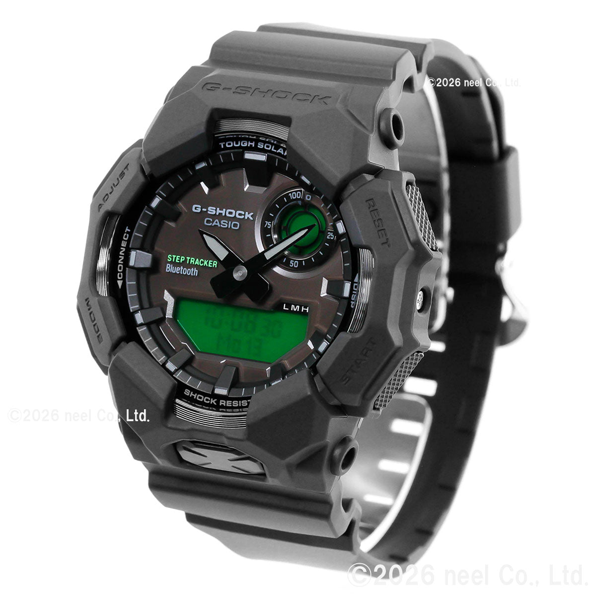 G-SHOCK カシオ Gショック CASIO ソーラー アナデジ 腕時計 メンズ GA-B010BEG-1AJF BLACK AND ELECTRO GREEN エレクトログリーン【2026 新作】