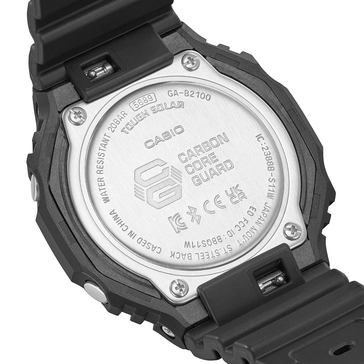 G-SHOCK ソーラー カシオ Gショック CASIO 腕時計 メンズ GA-B2100-1AJF タフソーラー スマートフォンリンク オールブラック