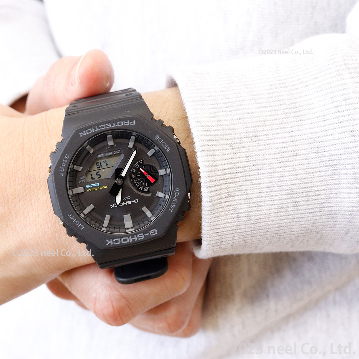 G-SHOCK ソーラー カシオ Gショック CASIO 腕時計 メンズ GA-B2100-1AJF タフソーラー スマートフォンリンク オールブラック