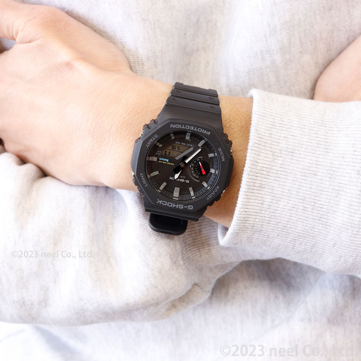 G-SHOCK ソーラー カシオ Gショック CASIO 腕時計 メンズ GA-B2100-1AJF タフソーラー スマートフォンリンク オールブラック
