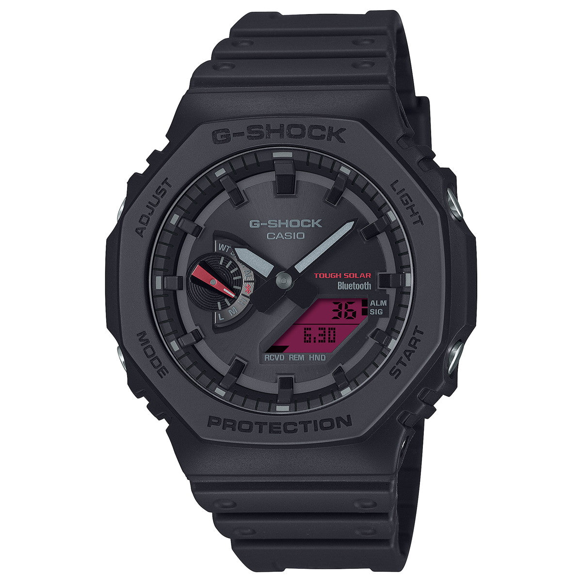 G-SHOCK カシオ Gショック CASIO ソーラー 限定モデル アナデジ 腕時計 メンズ GA-B2100BBR-1AJF タフソーラー スマートフォンリンク ブラック レッド【2025 新作】