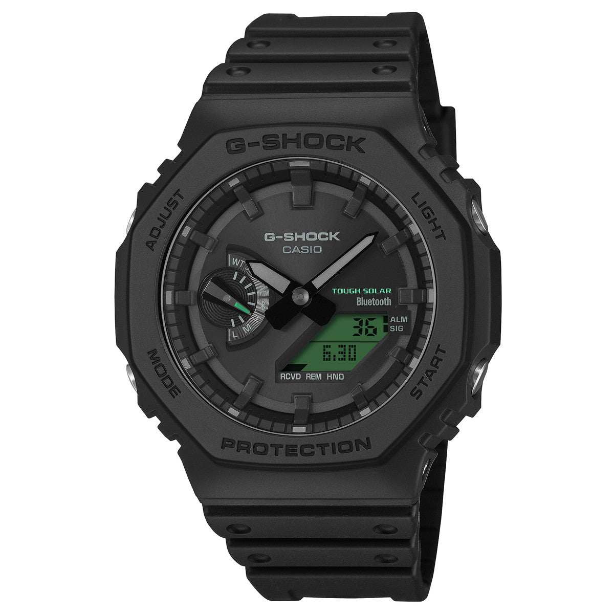 G-SHOCK カシオ Gショック CASIO ソーラー アナデジ 腕時計 メンズ GA-B2100BEG-1AJF BLACK AND ELECTRO GREEN エレクトログリーン【2026 新作】