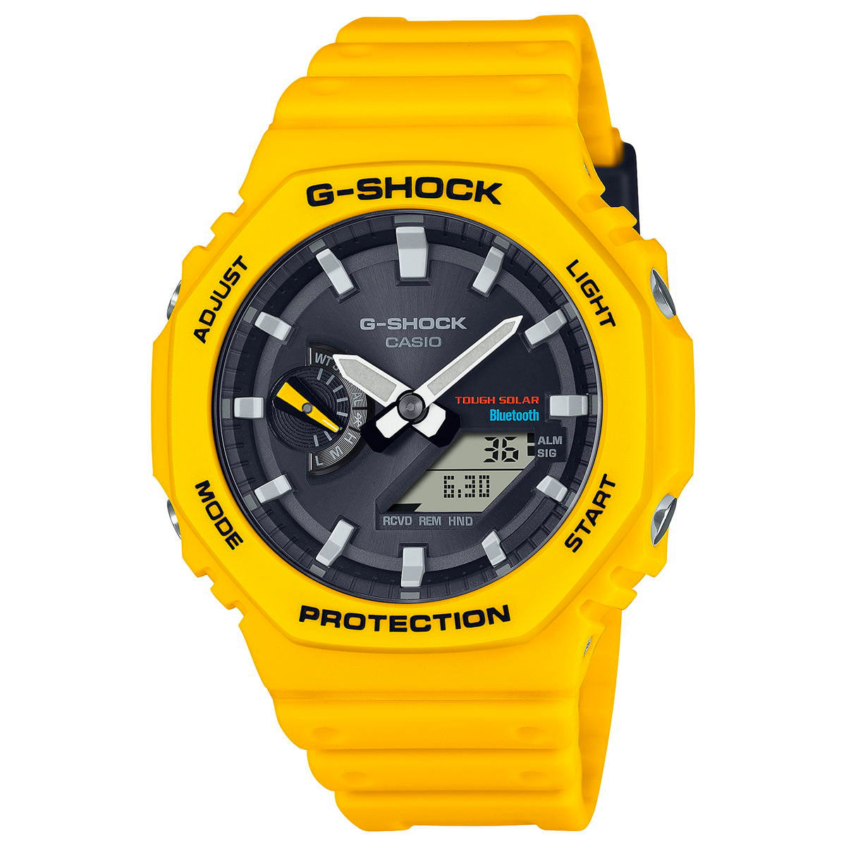 G-SHOCK ソーラー カシオ Gショック CASIO 腕時計 メンズ GA-B2100C-9AJF タフソーラー スマートフォンリンク イエロー