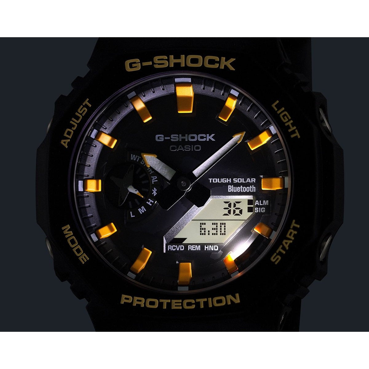 G-SHOCK カシオ Gショック CASIO ソーラー Charles Darwin Foundation コラボ 限定 アナデジ 腕時計 メンズ GA-B2100DF-1AJR ガラパゴスアホウドリ