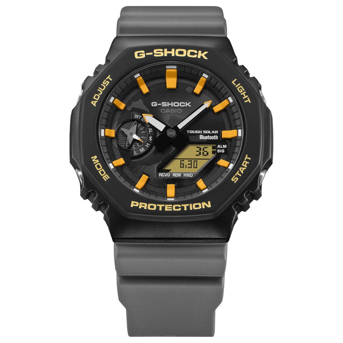 G-SHOCK カシオ Gショック CASIO ソーラー Charles Darwin Foundation コラボ 限定 アナデジ 腕時計 メンズ GA-B2100DF-1AJR ガラパゴスアホウドリ【2025 新作】